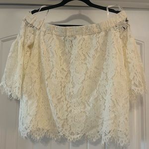 Jessica Simpson off the shoulder blouse